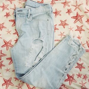 Ripped Boyfriend Jeans
